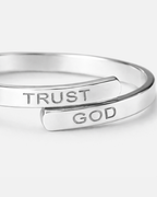 TRST Ring, versilbert
