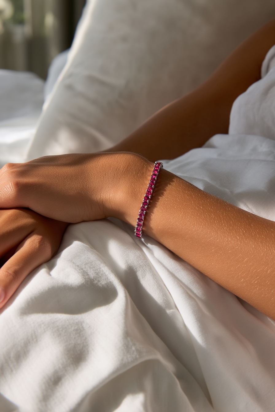 Bracelet Deep Rose