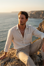 Collier plat Vento | Argent