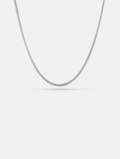 Collier plat Vento | Argent