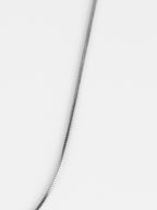 Collier plat Vento | Argent