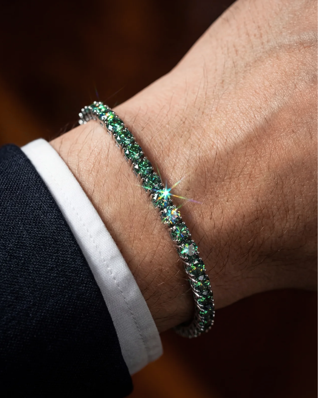 Mar Azul Armband Saphirblau 